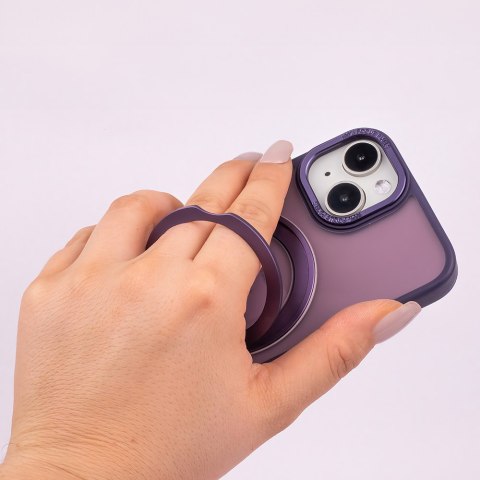 Nakładka Mag Ring Rotating do iPhone 11 fioletowa Nakładka Mag Ring Rotating do iPhone 11 fioletowa