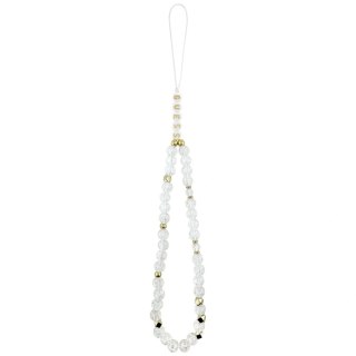 Etui Guess IML Glitters Script Strap MagSafe na iPhone 17 Pro Max - przezroczyste