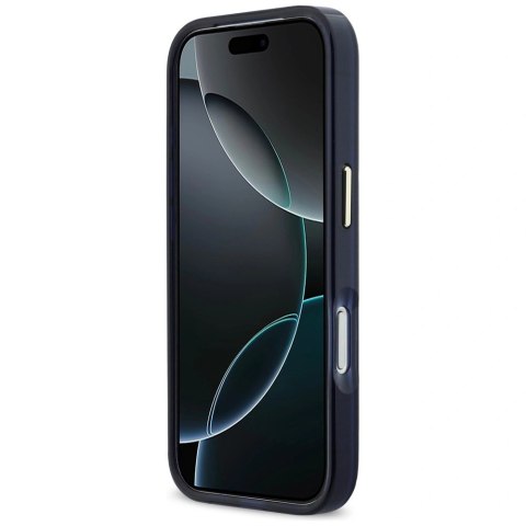 Etui Karl Lagerfeld IML Choupettes Karl Script Logo MagSafe na iPhone 17 Pro Max - niebieskie