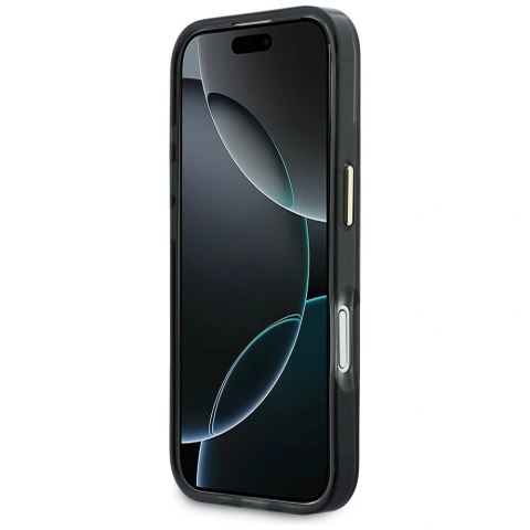 Etui Karl Lagerfeld IML Choupettes Karl Script Logo MagSafe na iPhone 17 - czarne