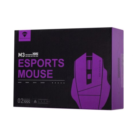 Mysz gamingowa Machenike M3 przewodowa - czarna