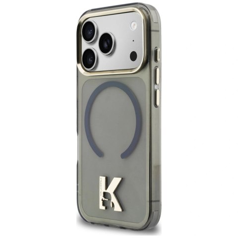 Etui Karl Lagerfeld IML K Head Logo MagSafe na iPhone 17 Pro Max - czarne
