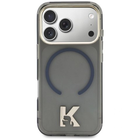 Etui Karl Lagerfeld IML K Head Logo MagSafe na iPhone 17 Pro Max - czarne