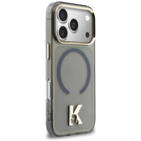 Etui Karl Lagerfeld IML K Head Logo MagSafe na iPhone 17 Pro Max - czarne