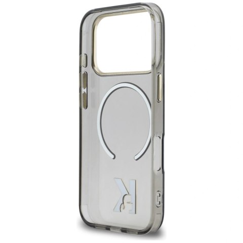 Etui Karl Lagerfeld IML K Head Logo MagSafe na iPhone 17 Pro - czarne