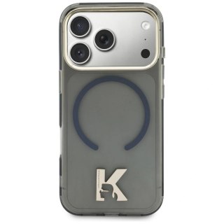 Etui Karl Lagerfeld IML K Head Logo MagSafe na iPhone 17 - czarne