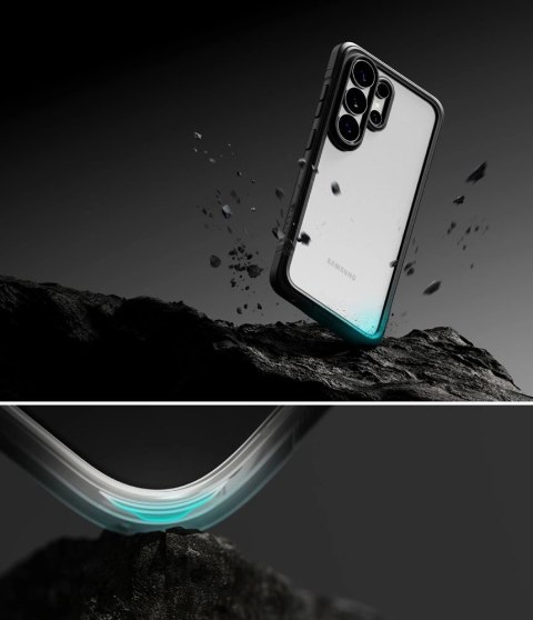 Etui Ringke Fusion Bold na Samsung Galaxy S26 Ultra - przezroczysto-czarne