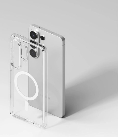 Etui Ringke Fusion Magnetic MagSafe na Samsung Galaxy S26 Ultra - przezroczyste