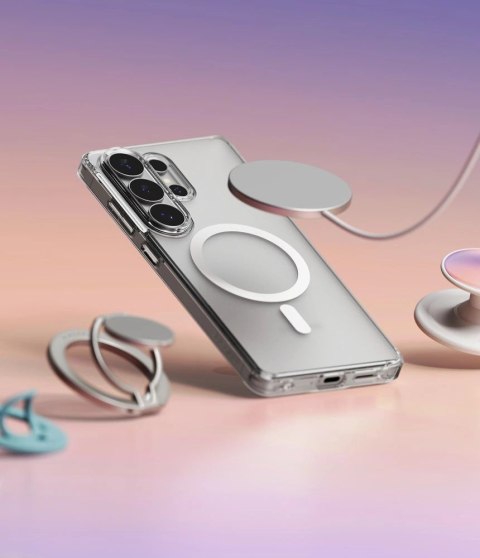 Etui Ringke Fusion Magnetic MagSafe na Samsung Galaxy S26 Ultra - przezroczyste