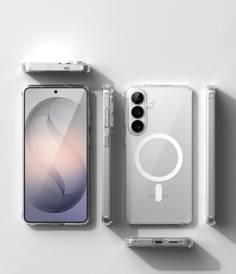 Etui Ringke Fusion Magnetic MagSafe na Samsung Galaxy S26+ - przezroczyste