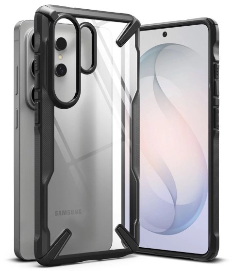 Etui Ringke Fusion X na Samsung Galaxy S26 Ultra - przezroczysto-czarne