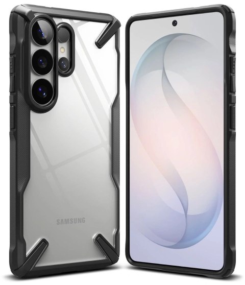 Etui Ringke Fusion X na Samsung Galaxy S26 Ultra - przezroczysto-czarne