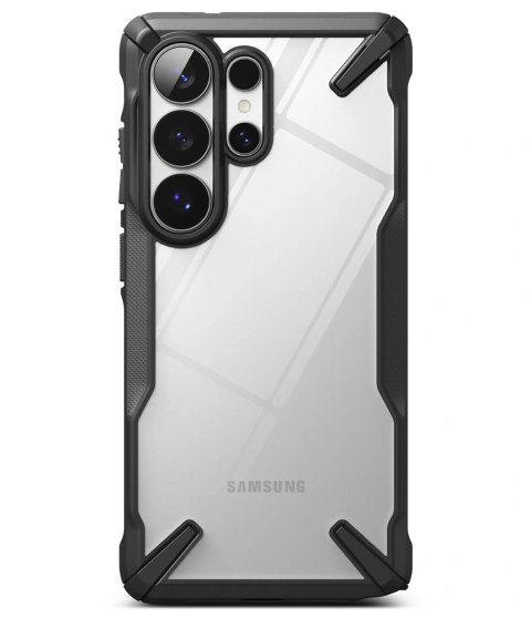 Etui Ringke Fusion X na Samsung Galaxy S26 Ultra - przezroczysto-czarne
