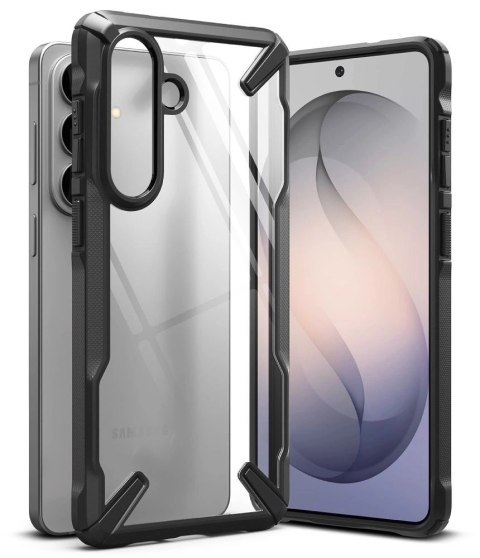 Etui Ringke Fusion X na Samsung Galaxy S26+ - przezroczysto-czarne
