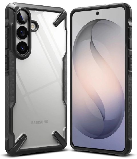 Etui Ringke Fusion X na Samsung Galaxy S26+ - przezroczysto-czarne