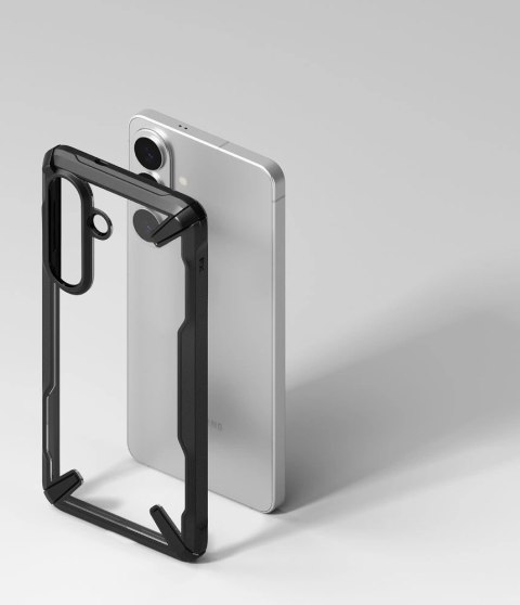 Etui Ringke Fusion X na Samsung Galaxy S26+ - przezroczysto-czarne