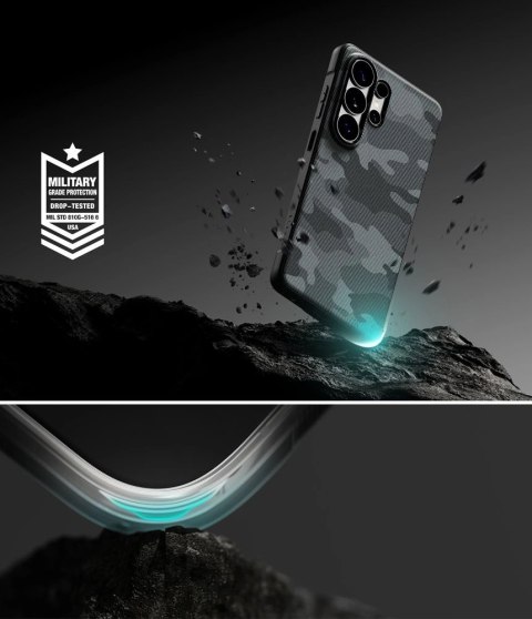 Etui Ringke Onyx Magsafe na Samsung Galaxy S26 Ultra - czarno-szare