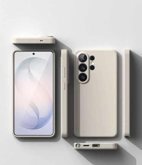 Etui Ringke Silicone MagSafe na Samsung Galaxy S26 Ultra - beżowe
