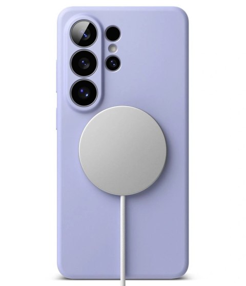 Etui Ringke Silicone MagSafe na Samsung Galaxy S26 Ultra - fioletowe