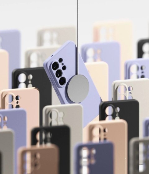 Etui Ringke Silicone MagSafe na Samsung Galaxy S26 Ultra - fioletowe