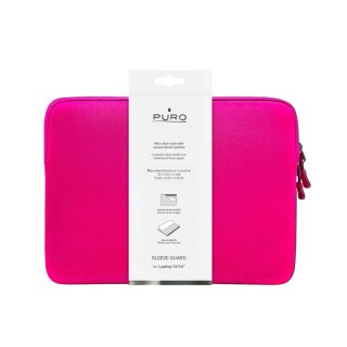 Puro SLIM GUARD Sleeve Bag Neoprene 13-14'' pink