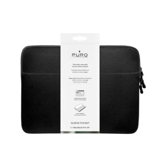 Puro SLIM POCKET Sleeve Bag Neoprene 14'' black