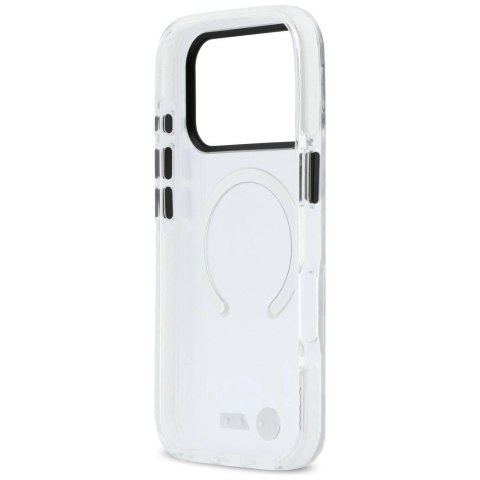 Etui BMW M IML Shockproof Metal Logos MagSafe na iPhone 17 Pro Max - przezroczyste