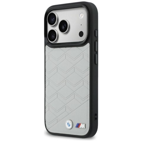 Etui BMW M Shape Logo MagSafe do iPhone 17 Pro szary