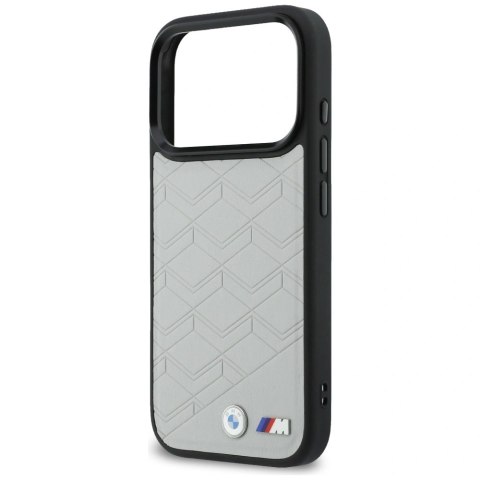Etui BMW M Shape Logo MagSafe do iPhone 17 Pro szary