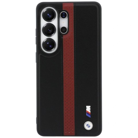 Etui BMW Perforated Stripe Logo MagSafe do Samsung Galaxy S26 Ultra - czerwone