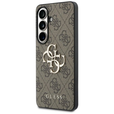 Etui Guess 4G Big Metal Logo do Samsung Galaxy S26 Plus - brązowe