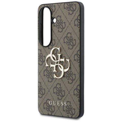 Etui Guess 4G Big Metal Logo do Samsung Galaxy S26 Plus - brązowe