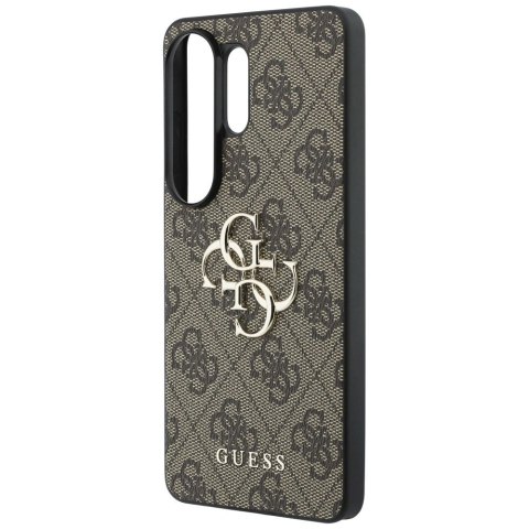 Etui Guess 4G Big Metal Logo do Samsung Galaxy S26 Ultra - brązowe
