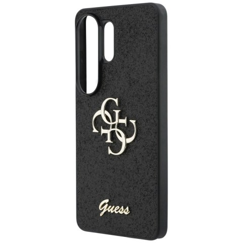 Etui Guess Fixed Glitter Big 4G Metal Logo do Samsung Galaxy S26 Ultra - czarne
