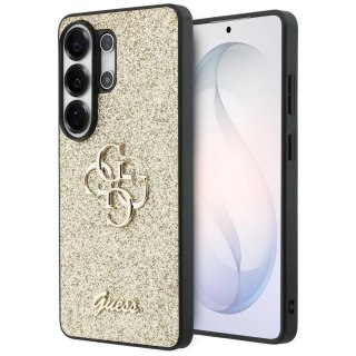 Etui Guess Fixed Glitter Big 4G Metal Logo do Samsung Galaxy S26 Ultra - złote