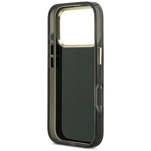 Etui Guess IML 4G Script Metal do iPhone 17 Pro Max - czarne