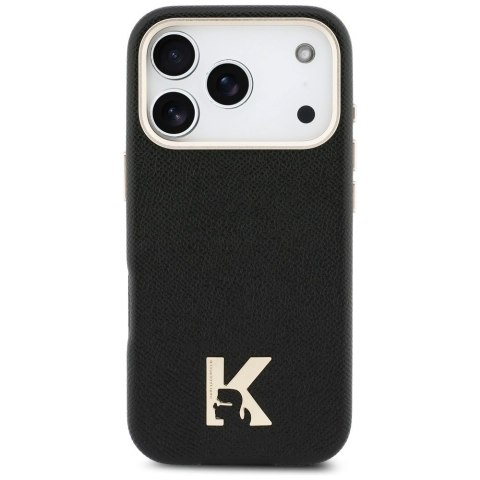 Etui Karl Lagerfeld Karl Head Logo MagSafe do iPhone 17 Pro - czarne