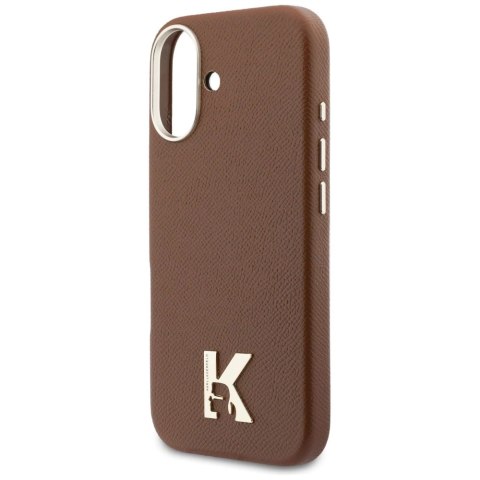 Etui Karl Lagerfeld Karl Head Logo MagSafe do iPhone 17 - brązowe