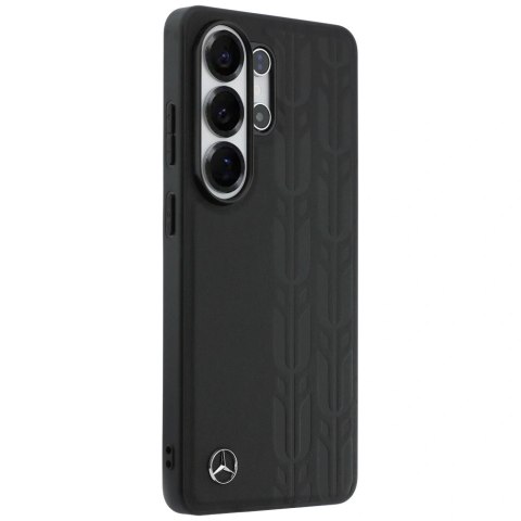 Etui Mercedes Laurel Leaves MagSafe do Samsung Galaxy S26 Ultra - czarne