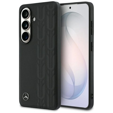 Etui Mercedes Laurel Leaves MagSafe do Samsung Galaxy S26 - czarne