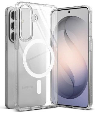 Etui Ringke Fusion Magnetic MagSafe na Samsung Galaxy S26 - przezroczyste