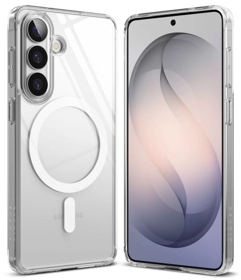 Etui Ringke Fusion Magnetic MagSafe na Samsung Galaxy S26 - przezroczyste