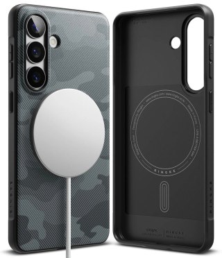 Etui Ringke Onyx Magsafe na Samsung Galaxy S26 - szaro-czarne