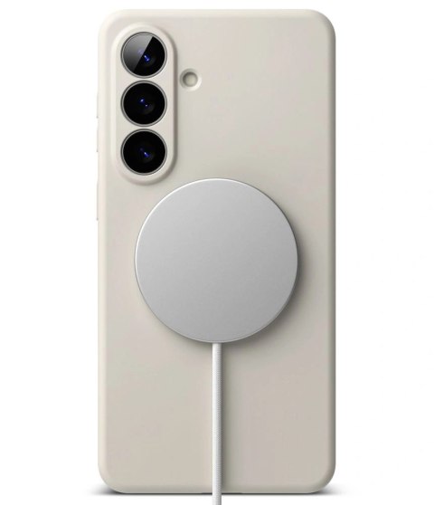 Etui Ringke Silicone MagSafe na Samsung Galaxy S26+ - beżowe