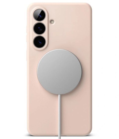 Etui Ringke Silicone MagSafe na Samsung Galaxy S26+ - różowe