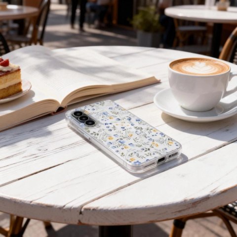 Etui Tech-Protect FlexAir na Samsung Galaxy A37 5G - wielokolorowe kwiaty