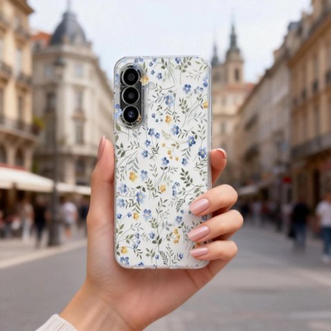 Etui Tech-Protect FlexAir na Samsung Galaxy A37 5G - wielokolorowe kwiaty