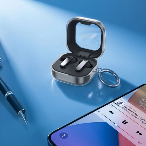 Etui Tech-Protect FlexAir na Samsung Galaxy Buds 4 / Buds 4 Pro - przezroczyste