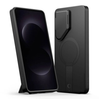 Etui Tech-Protect Kevlar Aura MagSafe na Samsung Galaxy S26 Ultra - czarno-pomarańczowe