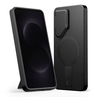 Etui Tech-Protect Kevlar Aura MagSafe na Samsung Galaxy S26 - czarno-pomarańczowe